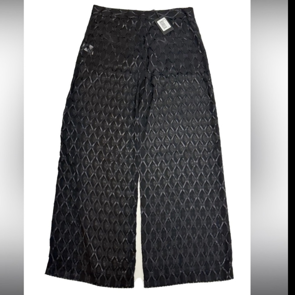 NWT Puppets And Puppets Sz 10 Black Lace Jane Pant